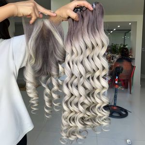 ผมตรงธรรมชาติคุณภาพสูงสุด ราคาสุดคุ้ม  แบบไล่สี (ออมเบร) ผมแท้เวียดนาม  ชุดต่อผมพร้อมปิดผม  2025 - Product Image 1