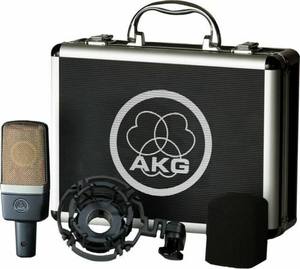 Microphone à condensateur à large diaphragme de qualité supérieure C-4 14 X LII, filtre anti-pop Gator, câble XLR, bras articulé StreamEye réglable et actif - Product Image 4