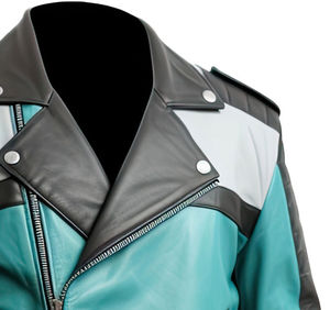 Chaqueta de Cuero de Alta Calidad para Hombre, Chaqueta de Cuero al Mejor Precio para Hombre, Chaqueta de Cuero Personalizada de Moda al por Mayor, Servicio OEM - Product Image 3