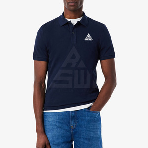 Polo T-shirt de qualité supérieure 100% coton respirant avec impression personnalisée de votre logo de marque OEM - Product Image 1
