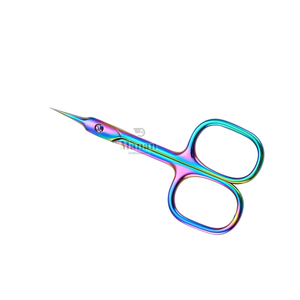 Ciseaux à cuticules droits portables en acier inoxydable de haute qualité, outil de manucure et pédicure de précision, durable et tranchant pour le soin des ongles - Product Image 6