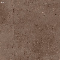 Nouvelle conception, carrelage intérieur en porcelaine polie, aspect marbre moderne, couleur chocolat foncé, brun foncé, 600x600mm, résistant à l'usure