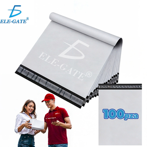 Confezione da 100 Buste PolyMailer 25 X 35 cm con Logo Personalizzato Stampato Buste in Plastica per Spedizioni Express - Product Image 1