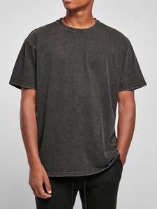 Wholesale Boxy Fit Oversize <b>Drop</b> Shoulder Tshirt 260gsm Vintage Heavy Mock Neck t Shirt for Men - Product Image 4