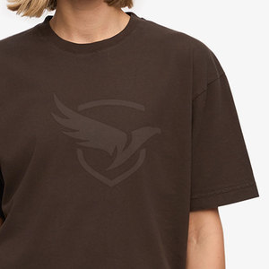 Manches courtes Meilleure vente T-shirt surdimensionné Nouveau design T-shirt surdimensionné à la mode T-shirt surdimensionné pour adulte - Product Image 5