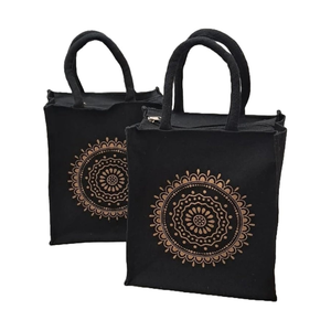 Sac fourre-tout zippé en toile grande taille, 100% coton biologique certifié GOTS, rouge, personnalisé, écologique, à prix bas, vente en gros usine - Product Image 5