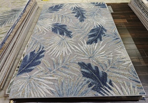 Tapis tissé en fil chauffant lavable réversible de conception de Kilim géométrique abstraite moderne pour la maison salon chambre à coucher salle à manger adulte - Product Image 5