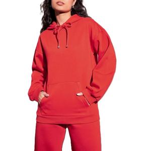 Sweat-shirts personnalisés de haute qualité pour femmes 100% coton sweats à capuche d'hiver vêtements de sport et de fitness - Product Image 1