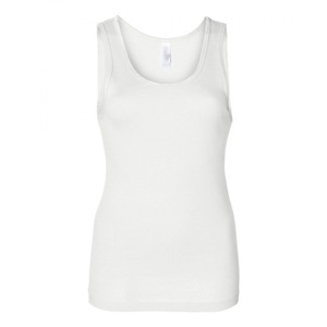 Débardeur à rayures de couleur côtelée personnalisé pour femmes 100% de coton coupe ajustée haut sans manches débardeur côtelé pour femmes vêtements d'été décontractés - Product Image 4