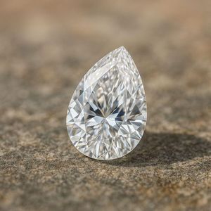 Diamante Cultivado en Laboratorio con Certificación IGI, 4 Quilates, Color E, Forma de Pera, Corte Excelente, Claridad VVS1, 13x9 mm, Piedra Suelta para Joyería Fina - Product Image 2