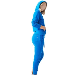 Chándal activo ajustado para mujer con joggers elásticos y parte superior con cremallera para entrenamiento de gimnasia, ropa deportiva y uso diario - Product Image 5