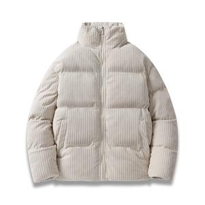 Chaqueta de invierno 2024 para hombre, Parka cálida acolchada de algodón con cuello levantado, abrigo cortavientos acolchado de otoño - Product Image 4