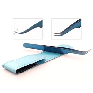 Fabriqué à partir de pinces à cils en acier inoxydable robustes de haute qualité en vrac pour outil de cueillette et de greffe de cils - Product Image 1