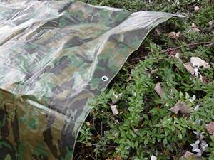 Couverture résistante imperméable de bâche de camouflage de taille faite sur commande pour la protection industrielle et extérieure - Product Image 5