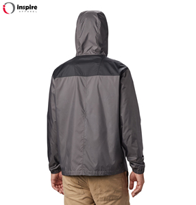 New <b>Men's</b> Windbreaker Jackets Waterproof Spring Hooded Coats <b>Men</b> Solid Casual Male Clothing by Inspire Apparel - Product Image 2