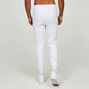 Conjuntos de dos piezas de algodón 100% para hombre, pantalones acampanados de invierno y sudadera con cremallera, ropa de entrenamiento transpirable para correr para adultos - Product Image 3