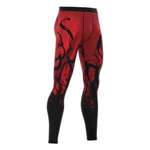 Última llegada de secado rápido hombres sublimación Legging personalizado suave llegada sublimación excelencia calidad cintura elástica Yoga Leggings - Product Image 4
