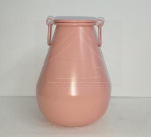 Florero de hierro exótico opulento tallado a mano con motivos indios tradicionales para decoración artística de boda - Product Image 1