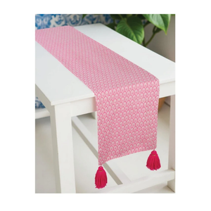 Camino de mesa a rayas de sarga de algodón asequible hecho en La India 220 GSM GOTS certificado elegante práctico uso diario decoración de comedor - Product Image 6