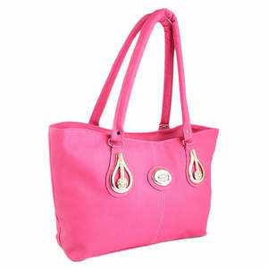 กระเป๋าถือสตรี (6833) - สีชมพูเข้ม - Product Image 1