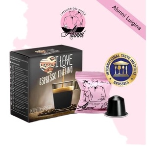 Cápsulas de Café Molido ALUNNI Arabica, Tueste Medio, Grado Premium, Compatibles con Nespresso, 100 Unidades/Caja para Máquinas Domésticas - Product Image 4