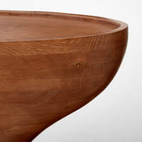 Design Moderne Sculptura Organic Collection Console Convertible en Bois Massif pour Entrée Villa Hôtel ou Appartement