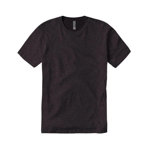 Camiseta Unisex Tri-blend Bella + Canvas de Manga Corta - 3001C, Color Azul Marino y Negro - Product Image 2