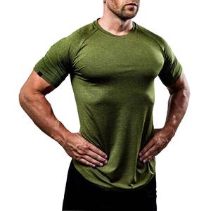 Camiseta de Jersey de algodón de cuello redondo de manga corta para hombre de estilo callejero, camiseta transpirable de Color personalizado de 220g de alta calidad - Product Image 6