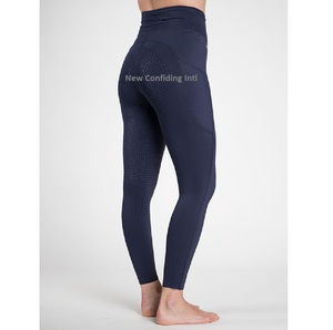 Trajes ecuestres de primer nivel Leggings de caballo de lujo Pantalones de montar más vendidos Medias de equitación personalizadas con bolsillos para teléfono - Product Image 2