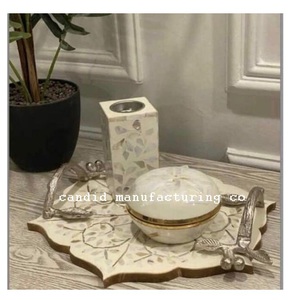 Brûleur d'encens perle Sadaf avec design coquillage pour encens arabe parfumé à la lavande et à la bergamote Ambergris - Product Image 3