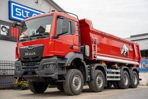 Camion benne MA N TGS 41.480 8x8 neuf/d'occasion, moteur diesel robuste, moteur à combustion interne, puissance 353 kW (480 ch) - Product Image 4