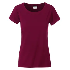 Camiseta Orgánica Básica para Mujer, Mercancía Promocional Sostenible - Product Image 3
