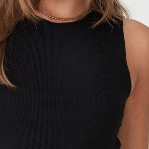 Camisetas personalizadas negras para mujer, camisetas transpirables para deportes de gimnasio, camisetas sin mangas para Fitness, correr, entrenamiento, deportes informales, ropa de mujer - Product Image 4