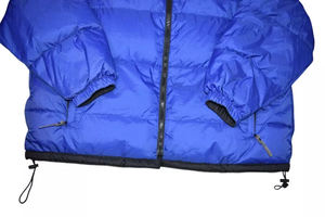 Chaqueta acolchada de lona ligera moderna para hombre, ropa de abrigo con cuello levantado de estilo callejero, moderna y asequible - Product Image 4