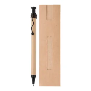 Bolígrafo Ecológico Kagura de Papel Reciclado, Artículos Promocionales - Product Image 1