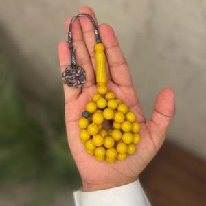 Femmes religieuses musulmanes chapelet Dubaï imitation bijoux accessoires pierre naturelle collier islamique tasbih perles de prière - Product Image 1