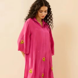 Exclusive Trendy Pure Cotton White Chikankari Kurta Sets For Women Hand Embroidered Straight Kurta With <b>Palazzo</b> <b>Pants</b> Wholesale - Product Image 1