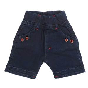 Short pour nouveau-nés garçons - Bleu foncé - Product Image 1