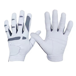 Haute qualité peau de mouton 100% cuir Logo personnalisé gant de Golf Pro golfeurs gant hommes gaucher Durable Cabretta cuir - Product Image 2