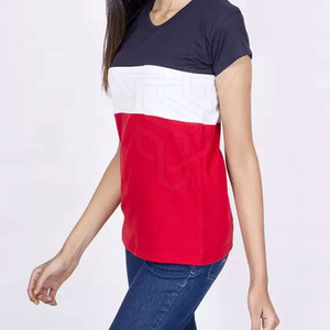 Ropa activa para mujer, camisetas para correr de verano, camiseta sostenible más vendida, logotipo personalizable, secado rápido, transpirable, algodón/Bambú - Product Image 3