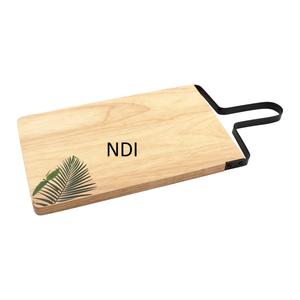 New Arrival Design Wooden <b>Chopping</b> <b>Block</b> With Handle Natural Finishing Salad Serving Chopper Board For Hotel Kitchenware Items - Product Image 5