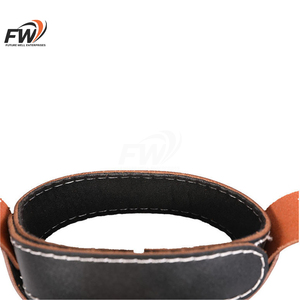 Harnais de musculation réglable le plus vendu avec ceinture à chaîne pour l'entraînement sportif, harnais de tête en cuir avec ceinture à chaîne - Product Image 3