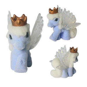 ฟิกเกอร์ม้าพลาสติก PVC Flocked <span class=keywords><strong>Pony</strong></span> ขนาดเล็กสำหรับเด็กม้าขนาดเล็กสำหรับแคปซูล - Product Image 3
