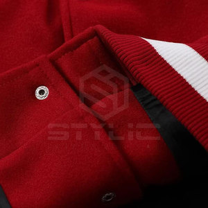New Arrival Adults Size <b>Men</b> Chenille Embroidery <b>Jackets</b> Low Moq Windproof <b>Men</b> Custom Chenille Embroidery Winter <b>Jackets</b> - Product Image 6