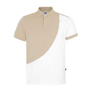 Hombres de alta calidad para camiseta Polo Secado rápido Transpirable Poliéster Spandex Precio al por mayor Bolsas de plástico de alta calidad tejidas - Product Image 2