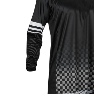Camiseta de Motocross de Manga Larga con Estampado de Secado Rápido para Verano, con Logotipo Frontal Sublimado para Hombres Adultos - Product Image 5