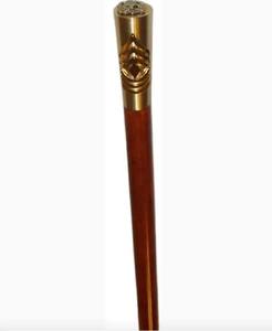 Bâton de marche cérémonial en cuir pour officiers – Bâtons de marche cérémoniels pour officiers - Product Image 4