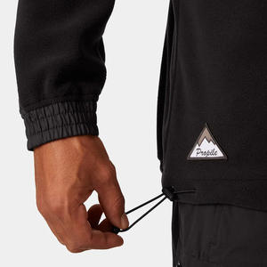 Logotipo personalizable Transpirable Tallas grandes Hombres Chaqueta con capucha de lana Hombres Deportes al aire libre Correr Entrenamiento Chaquetas con capucha de lana - Product Image 3