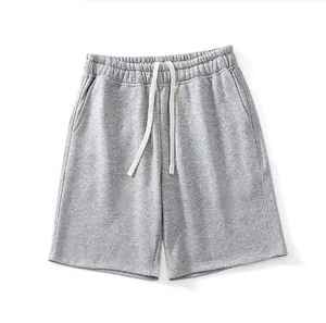 Vente à chaud de shorts de sport à séchage rapide pour hommes logo personnalisé imprimé maille solide respirant casual shorts - Product Image 1