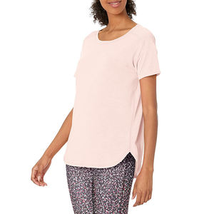 Camisetas de Mujer de Color Sólido, Precio Más Bajo, Último Diseño, Camisetas de Mujer con Logotipo Personalizado, Camisetas de Mujer en Oferta - Product Image 6